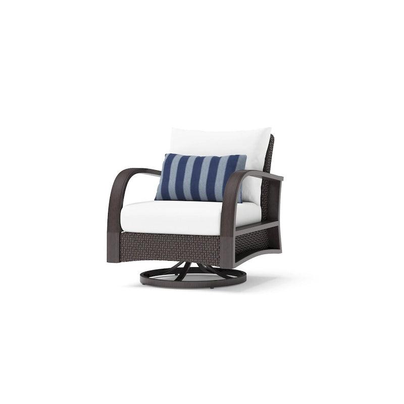 Ensemble fauteuil club de jardin et ottoman Barcelo 5 pièces Sunbrella