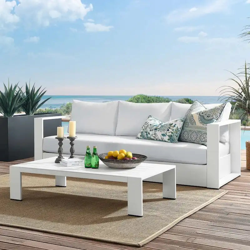 Ensemble 2 pièces Tahoe en aluminium thermolaqué pour patio