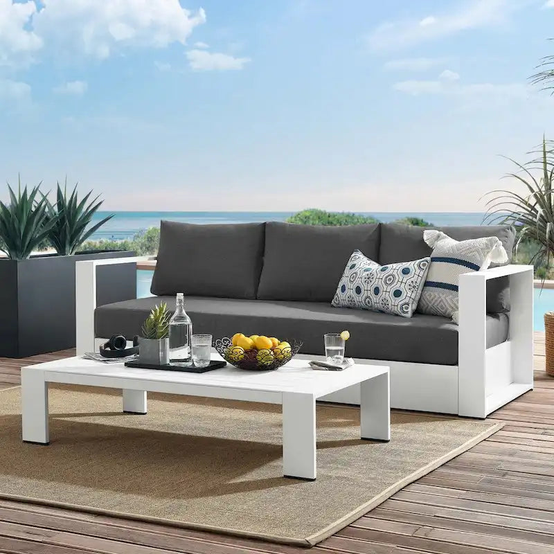 Ensemble 2 pièces Tahoe en aluminium thermolaqué pour patio