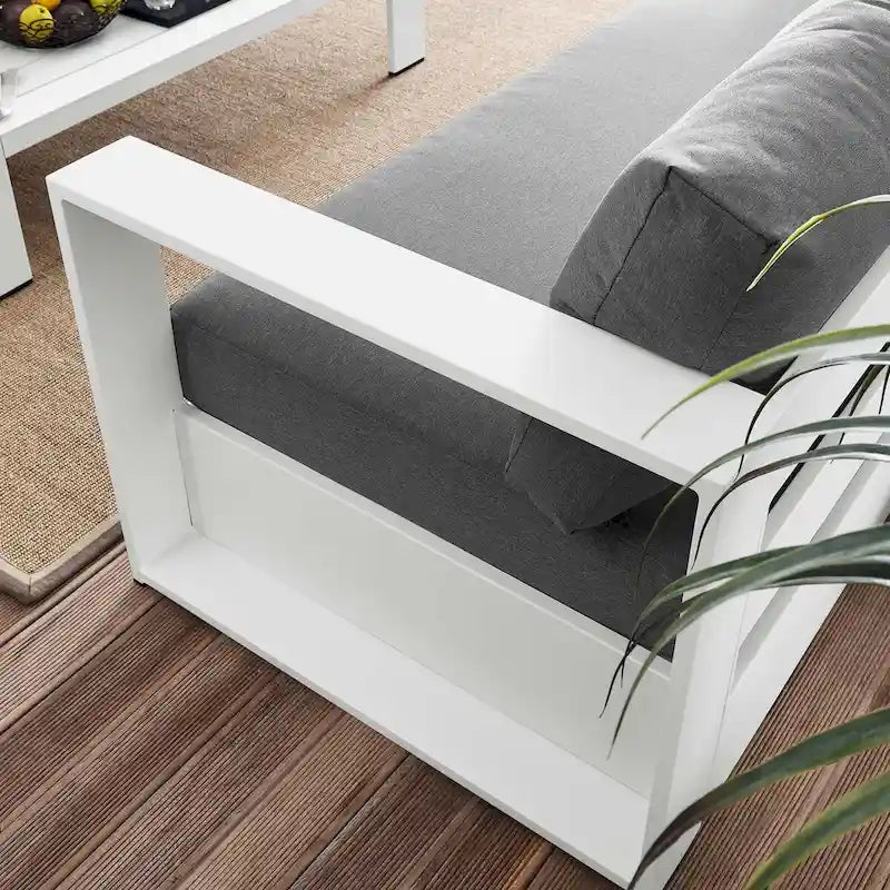Ensemble 2 pièces Tahoe en aluminium thermolaqué pour patio