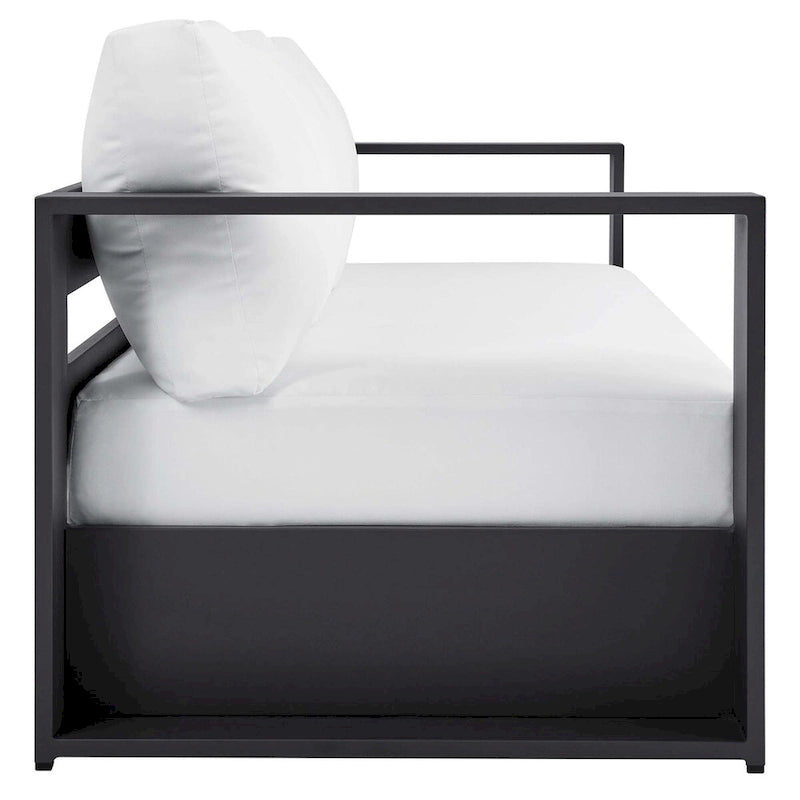 Ensemble 2 pièces Tahoe en aluminium thermolaqué pour patio