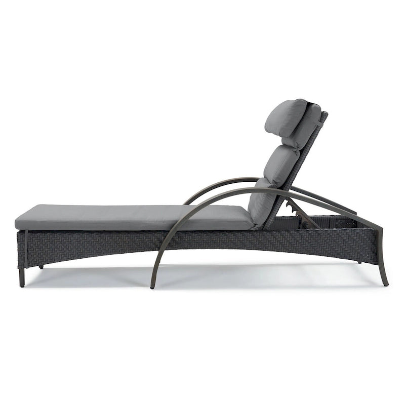 Ensemble de 2 chaises longues de patio d'extérieur Sunbrella Barcelo
