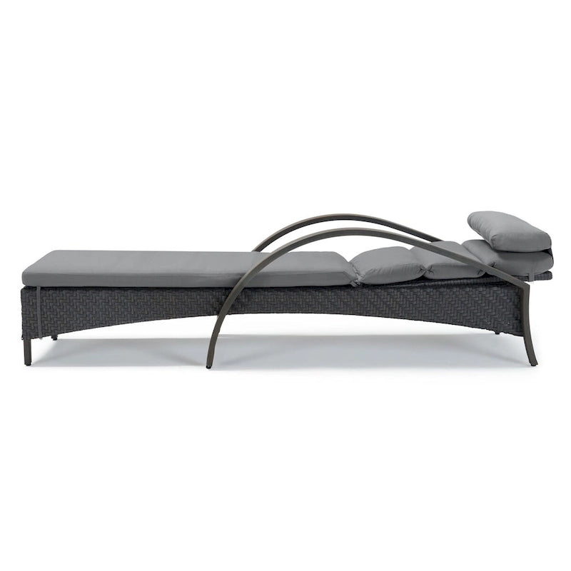Ensemble de 2 chaises longues de patio d'extérieur Sunbrella Barcelo
