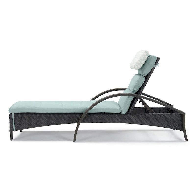 Ensemble de 2 chaises longues de patio d'extérieur Sunbrella Barcelo