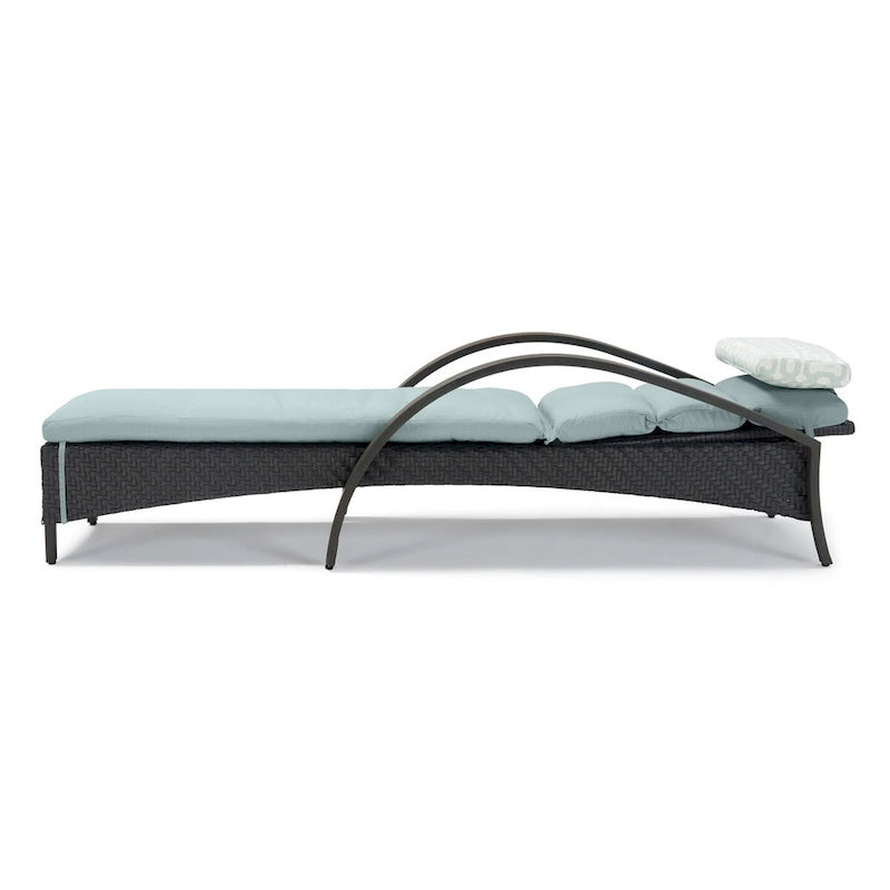 Ensemble de 2 chaises longues de patio d'extérieur Sunbrella Barcelo