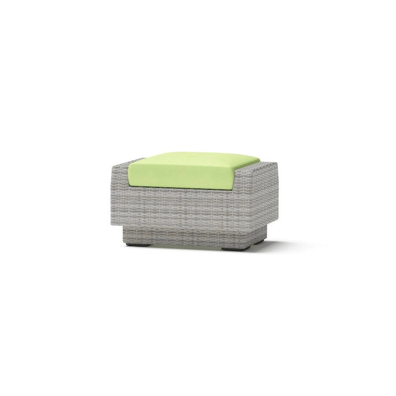 Ensemble de mobilier de patio avec foyer Cannes 8 pièces Sunbrella