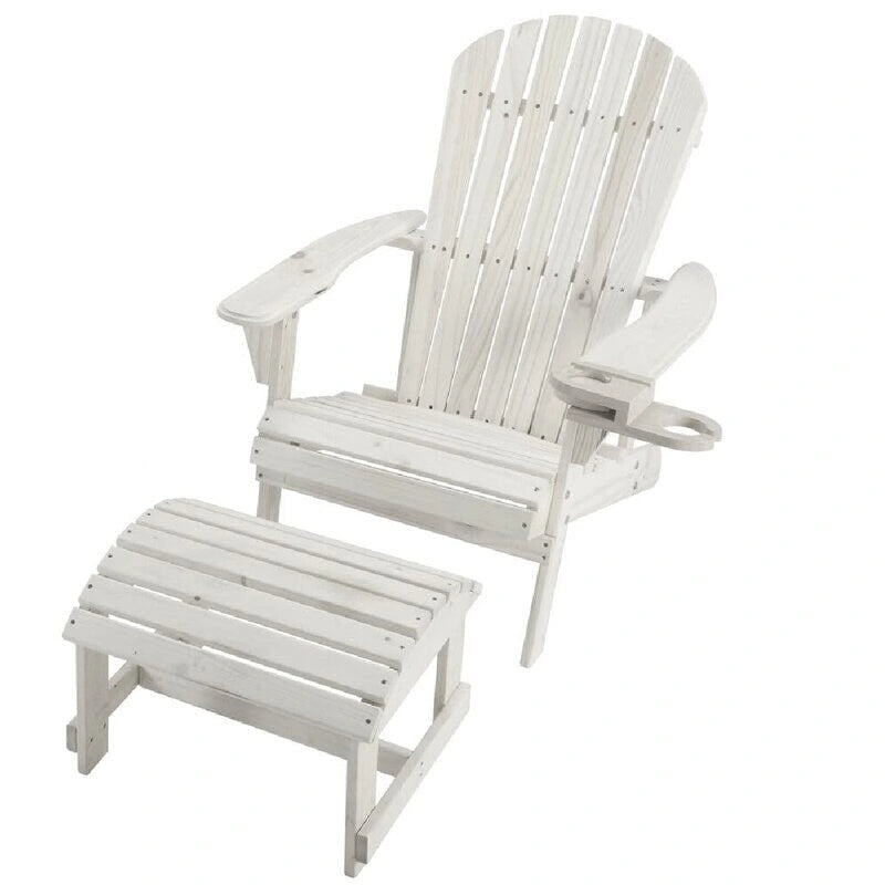 Ensemble fauteuil Adirondack et ottoman Earth Collection