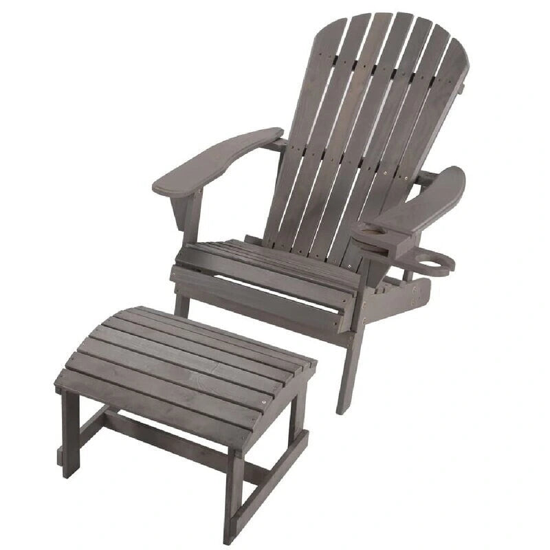 Ensemble fauteuil Adirondack et ottoman Earth Collection
