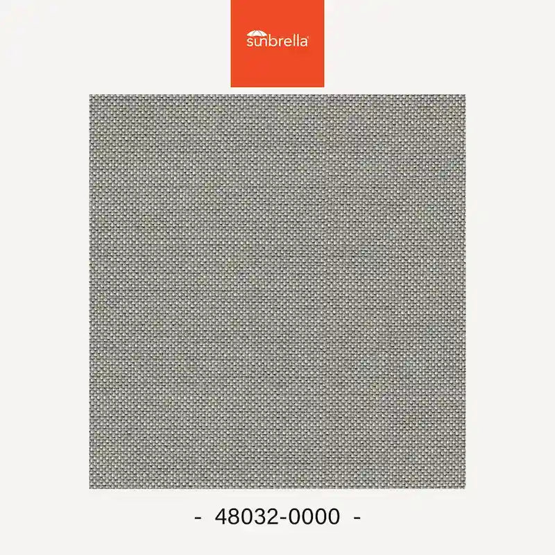Ensemble de conversation extérieur 4 pièces en osier Corvus Ida avec tissu Sunbrella