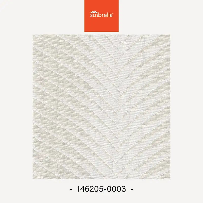 Ensemble de conversation extérieur 4 pièces en osier Corvus Ida avec tissu Sunbrella