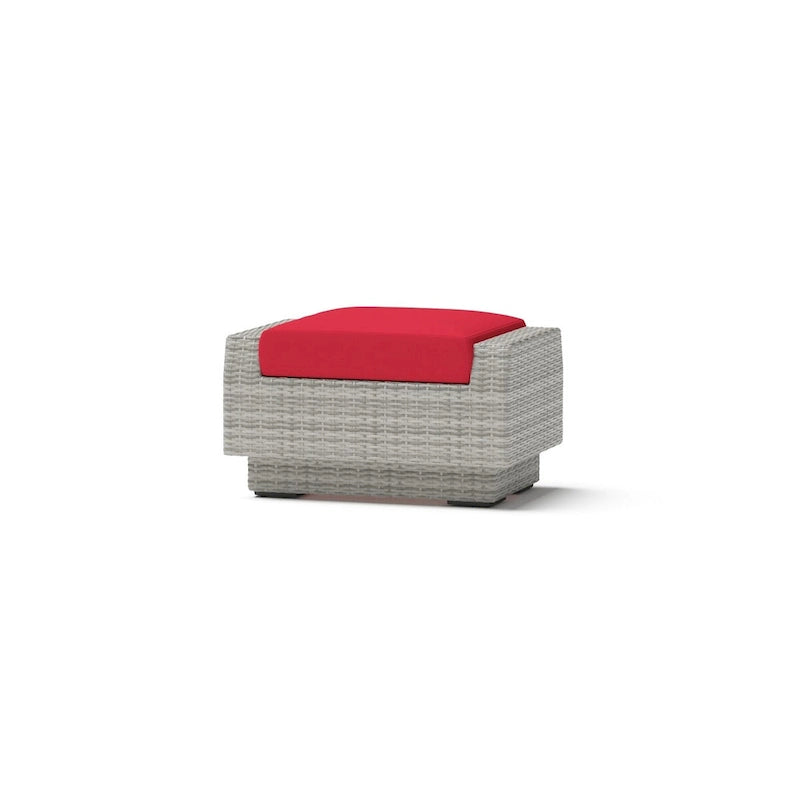 Ensemble de salon de jardin Cannes Deluxe 8 pièces Sunbrella avec canapé et fauteuils