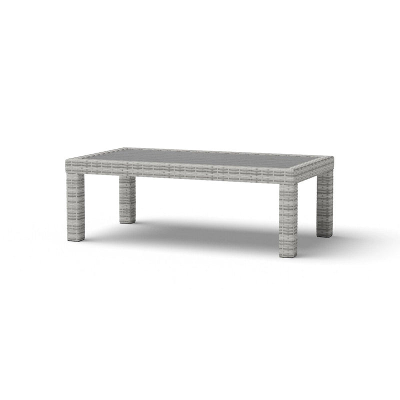 Ensemble de salon de jardin Cannes Deluxe 8 pièces Sunbrella avec canapé et fauteuils