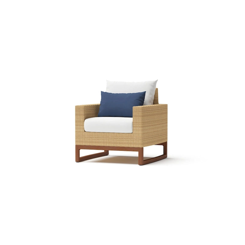 Ensemble Mili 8 pièces de canapé et fauteuils de jardin Sunbrella