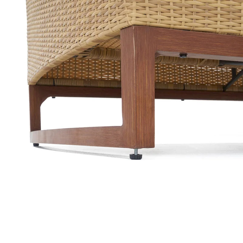 Ensemble Mili 8 pièces de canapé et fauteuils de jardin Sunbrella