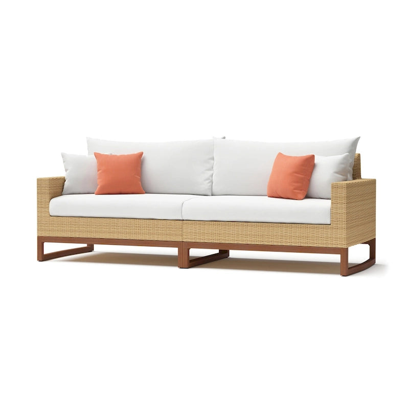 Ensemble Mili 8 pièces de canapé et fauteuils de jardin Sunbrella