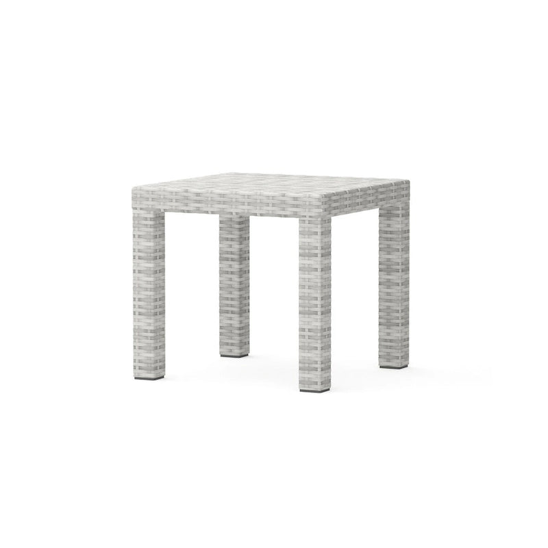 Ensemble club et ottoman de jardin Cannes 5 pièces en aluminium à mouvement