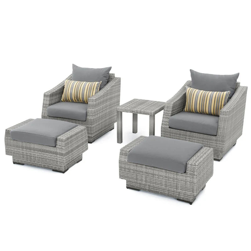 Ensemble de patio extérieur Cannes 20 pièces Sunbrella