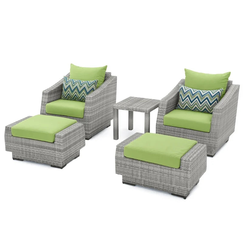 Ensemble de patio extérieur Cannes 20 pièces Sunbrella