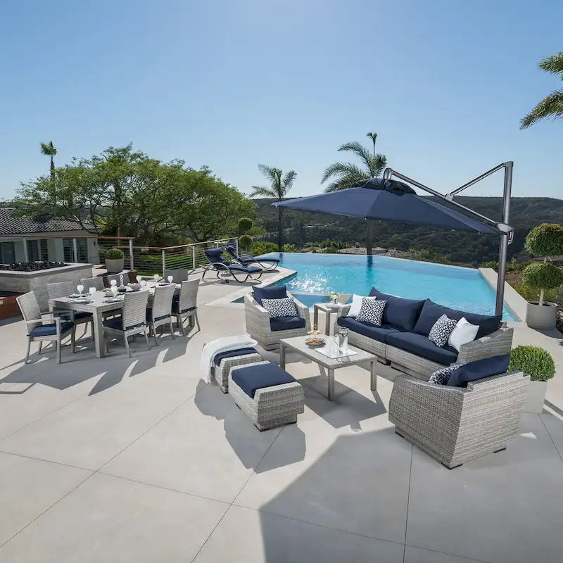 Ensemble de patio extérieur Cannes 20 pièces Sunbrella