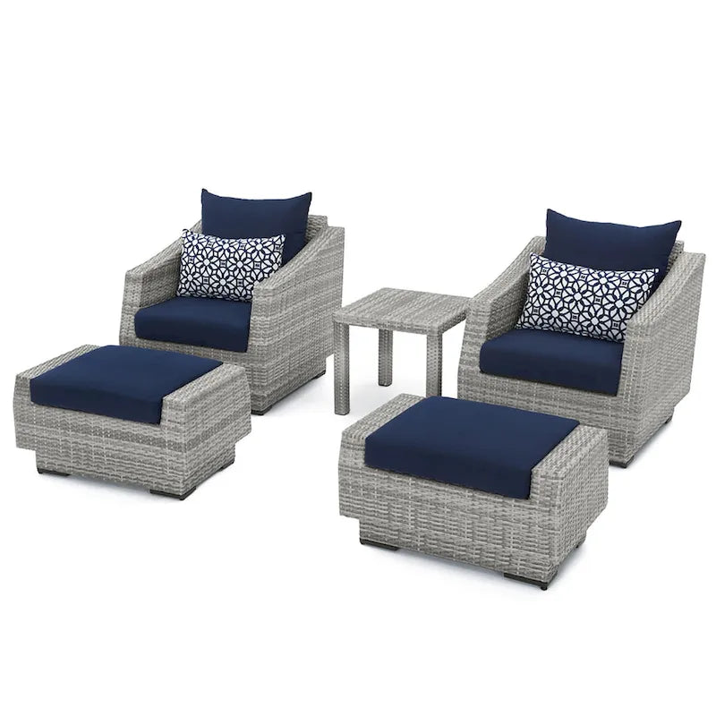 Ensemble de patio extérieur Cannes 20 pièces Sunbrella