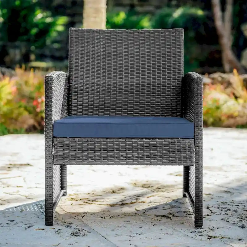 Ensemble de conversation de 3 meubles de patio Nestl en osier