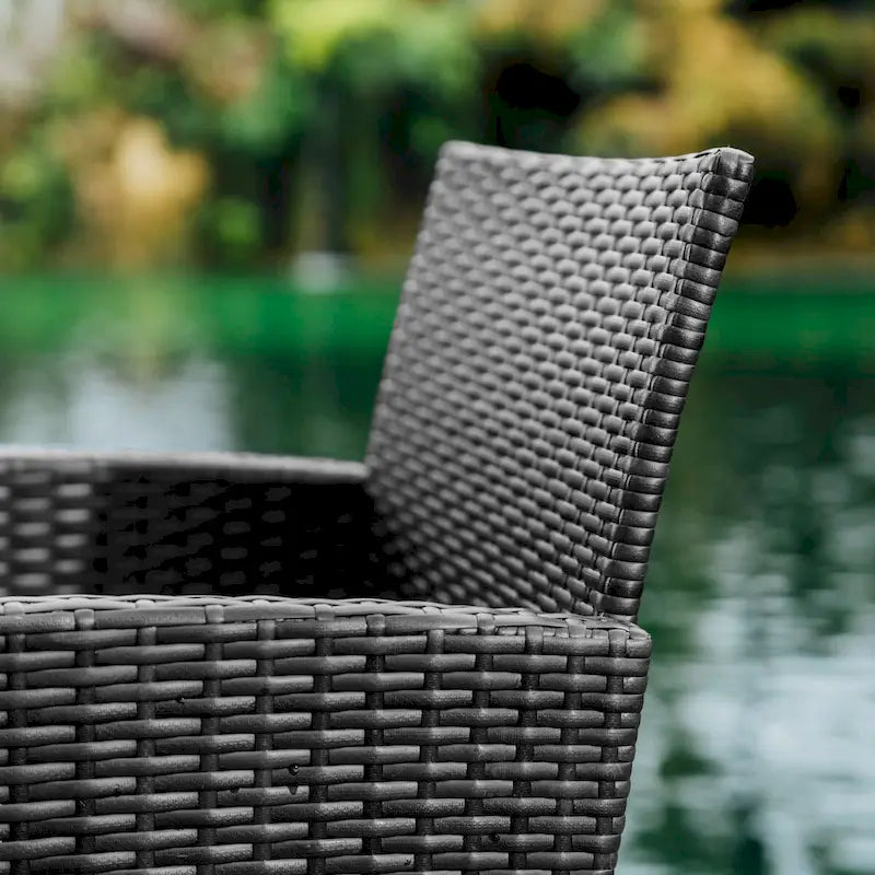 Ensemble de conversation de 3 meubles de patio Nestl en osier