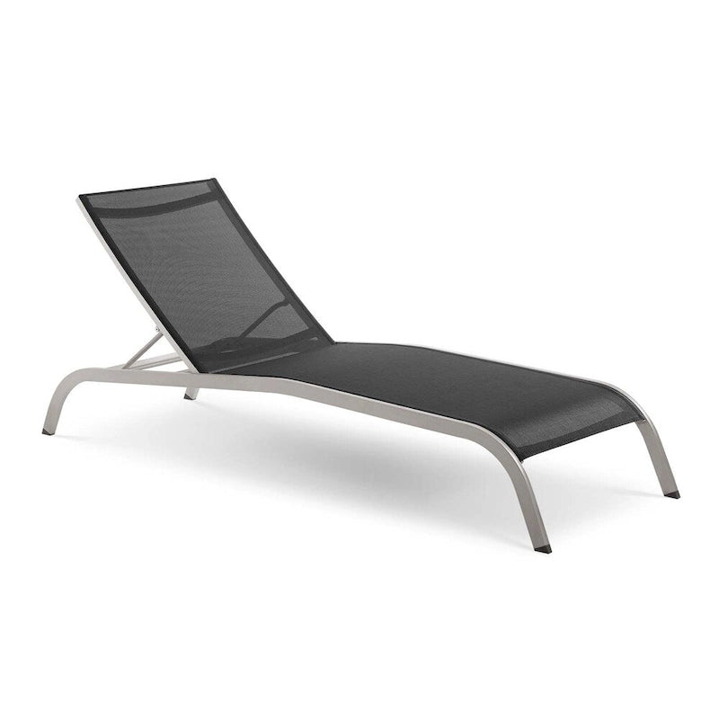 Havenside Home Wendu - Chaise longue de patio en textilène (lot de 2)