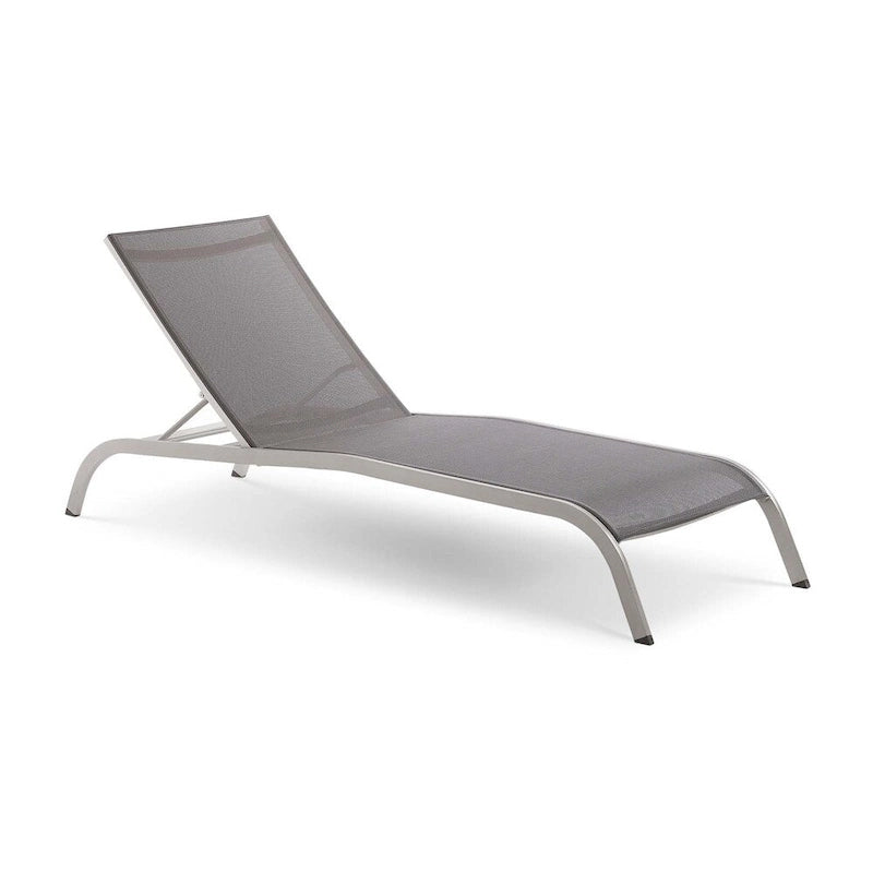 Havenside Home Wendu - Chaise longue de patio en textilène (lot de 2)