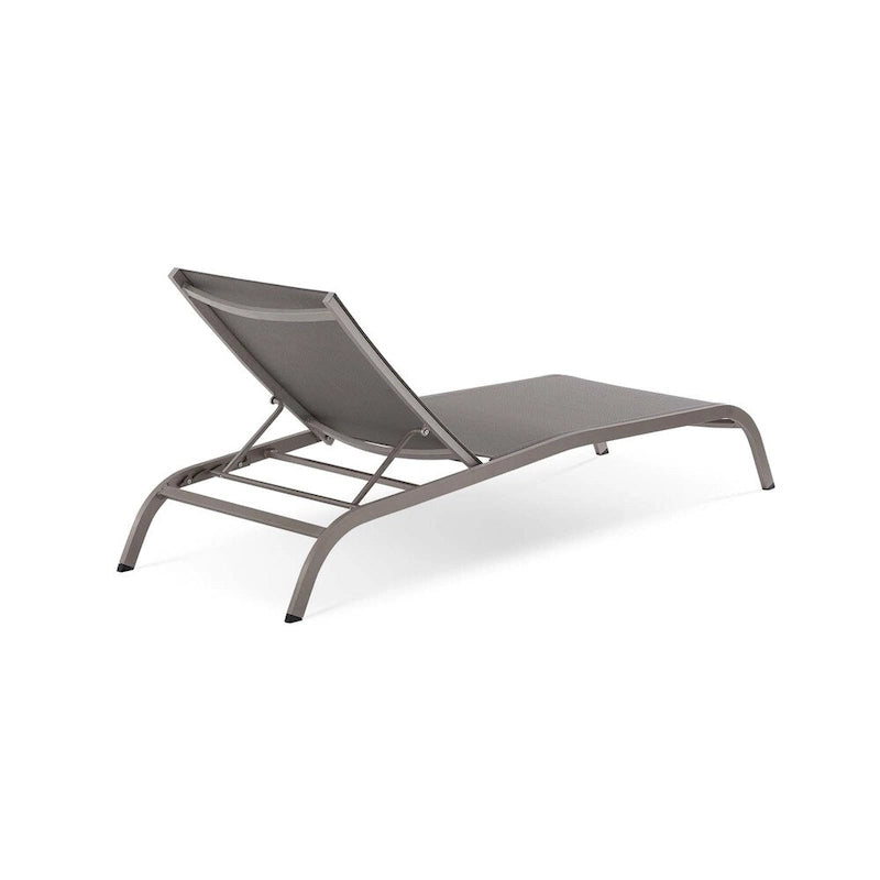 Havenside Home Wendu - Chaise longue de patio en textilène (lot de 2)