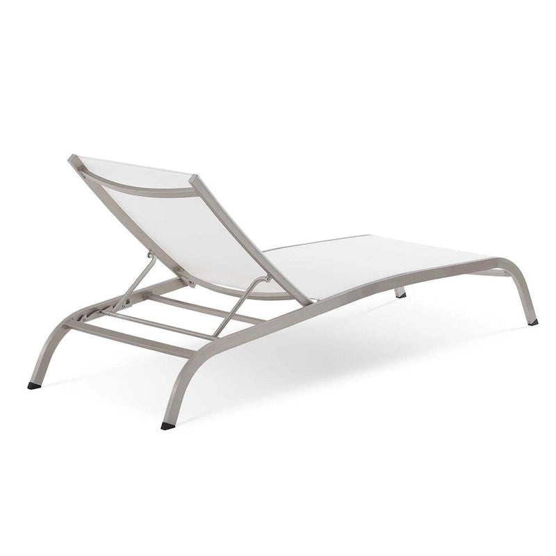 Havenside Home Wendu - Chaise longue de patio en textilène (lot de 2)