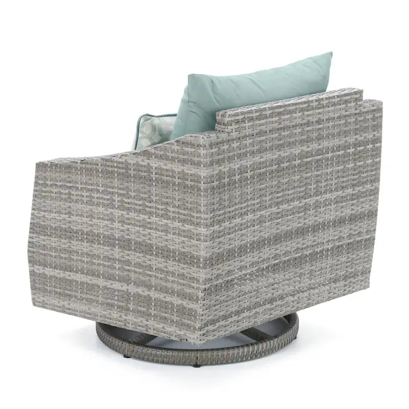 Fauteuils de club de jardin mobiles 2 pièces Cannes Sunbrella