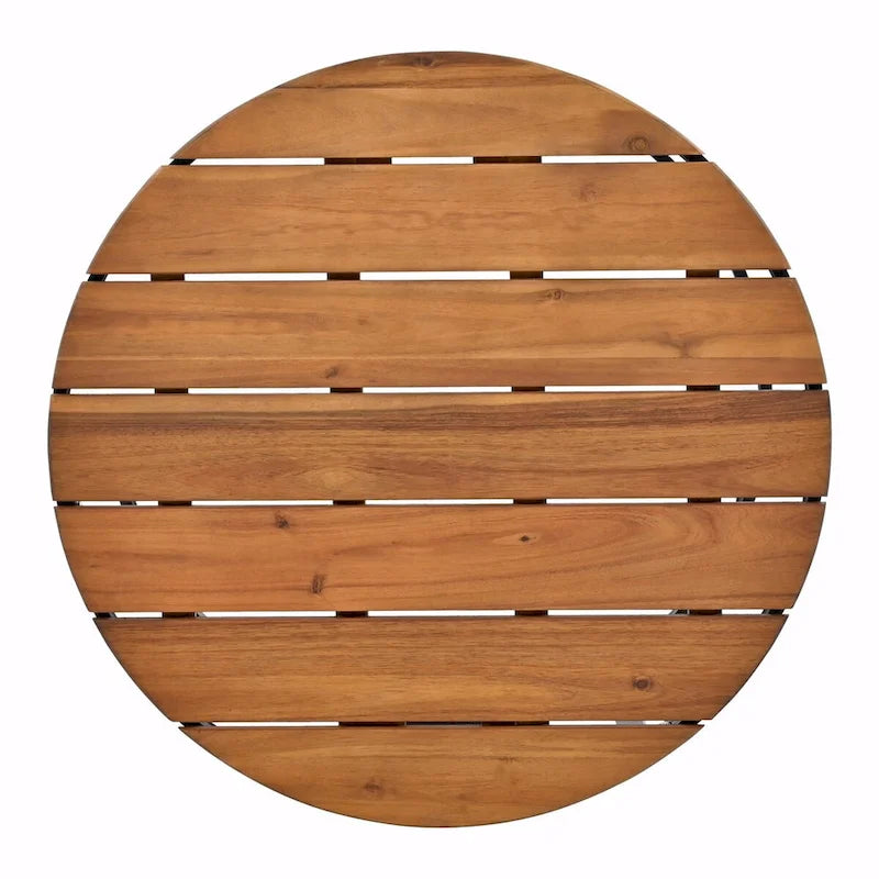 Canapé d'angle d'extérieur 6 places avec tables basses gigognes et coussins