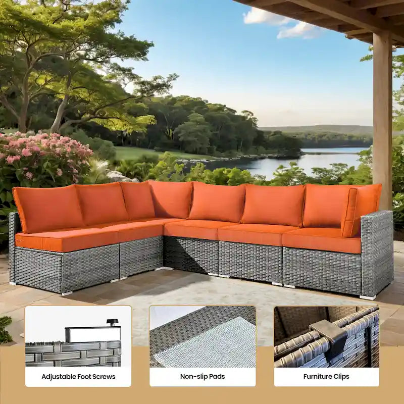 Ensemble de chaises pivotantes XIZZI 10 pièces pour patio extérieur