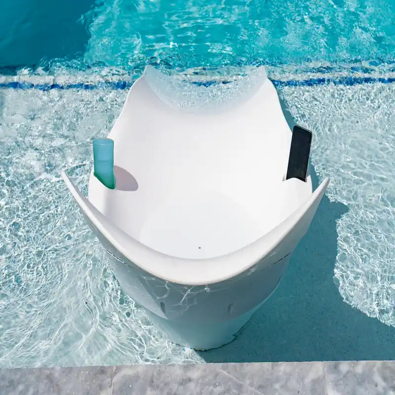 Panama Jack Lot de 2 chaises longues de piscine Wave