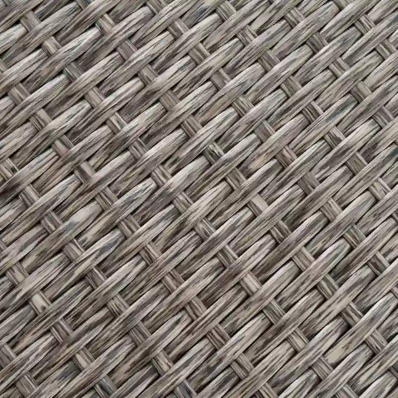 Fauteuil individuel courbé en osier d'extérieur Navagio (lot de 2) avec coussins de Christopher Knight Home