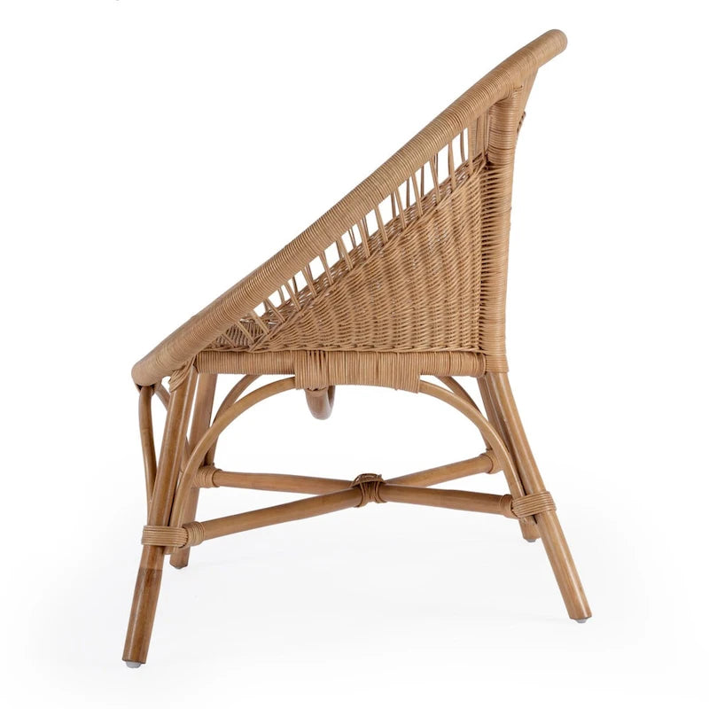 Fauteuil d'appoint en rotin tressé Savannah