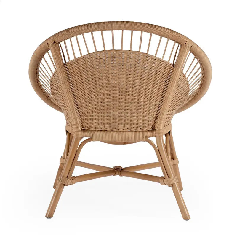 Fauteuil d'appoint en rotin tressé Savannah