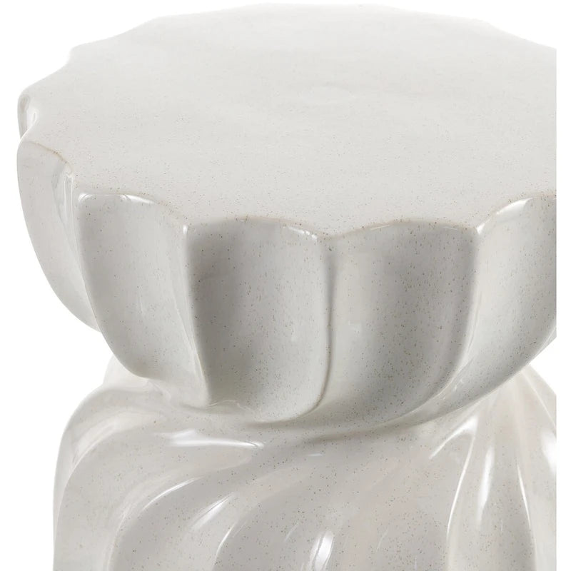Tabouret de jardin traditionnel Livabliss Alexia