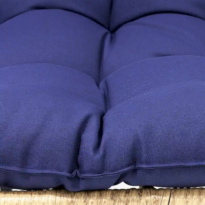 VredHom Double Papasan fauteuil deux places avec coussin pour l'intérieur et l'extérieur