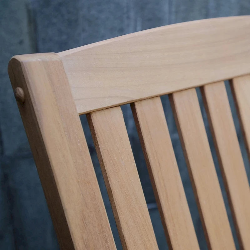 Ensemble de 2 fauteuils à bascule d'extérieur en teck Cambria Cambridge Casual