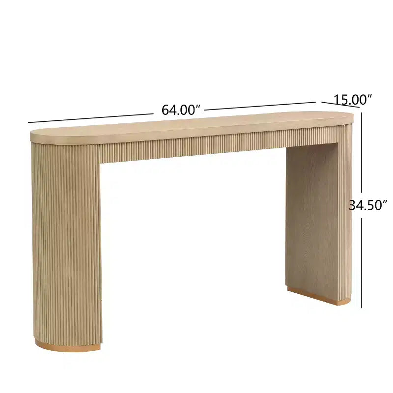 Table à manger cannelée hauteur comptoir Greta Farmhouse Christopher Knight Home