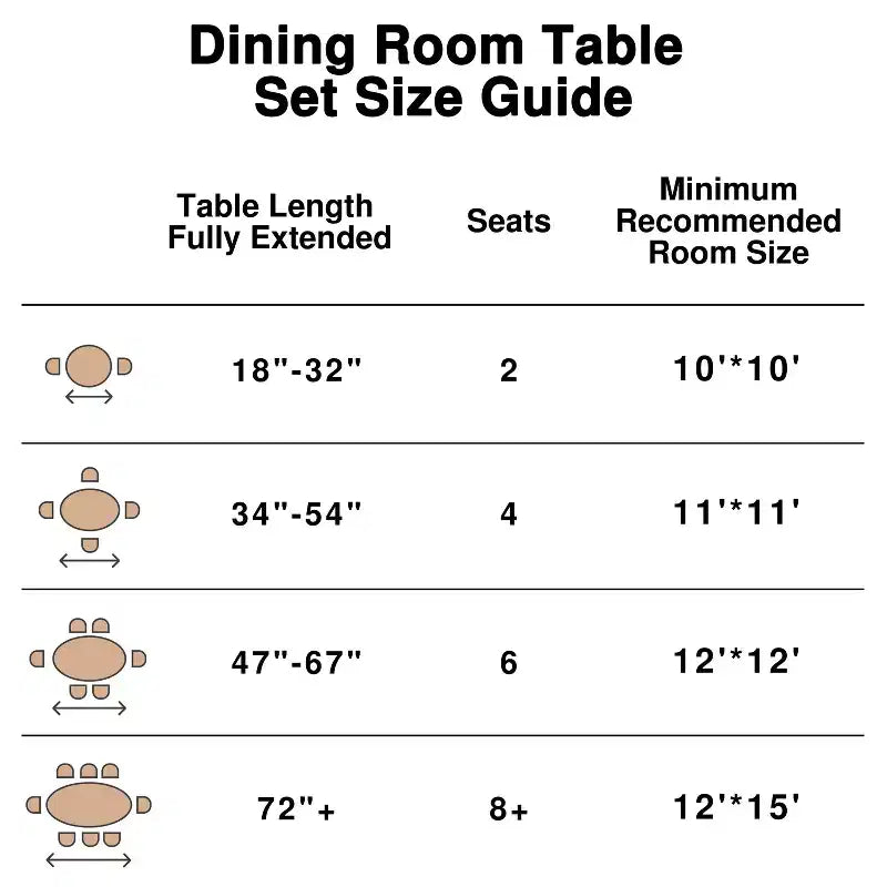 Table à manger ronde PexFix 45 x 45 en bois massif avec finition noyer et pieds arqués élégants pour salles à manger et cuisines modernes